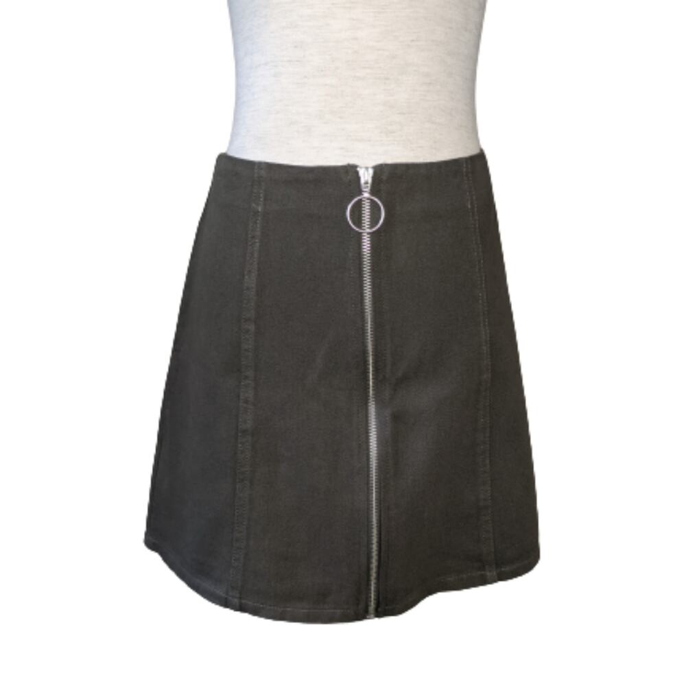 Harper Heritage Zipper Front Skirt Jr L